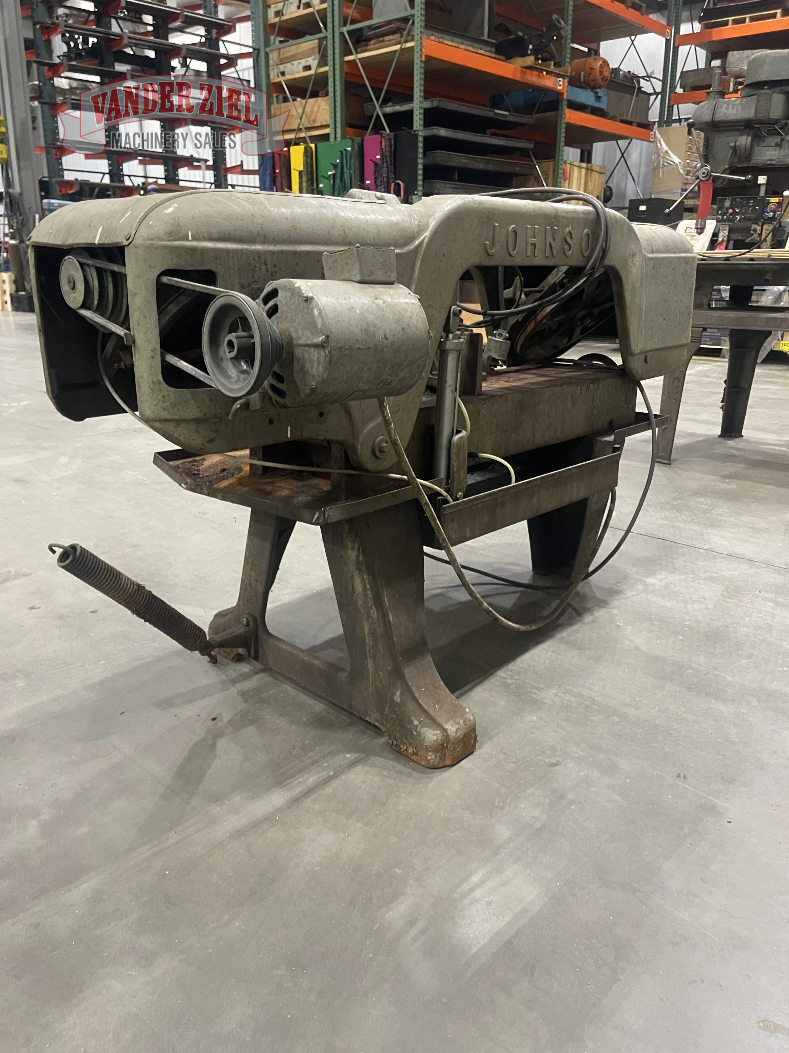 Johnson 10" x 18" Horizontal Bandsaw, Model J - Prefetch Image 43959
