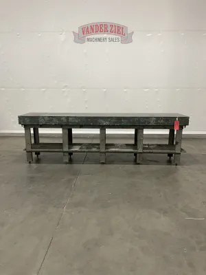 The Challenge Manufacturing Co. Layout Table 24"x120"x17" deep