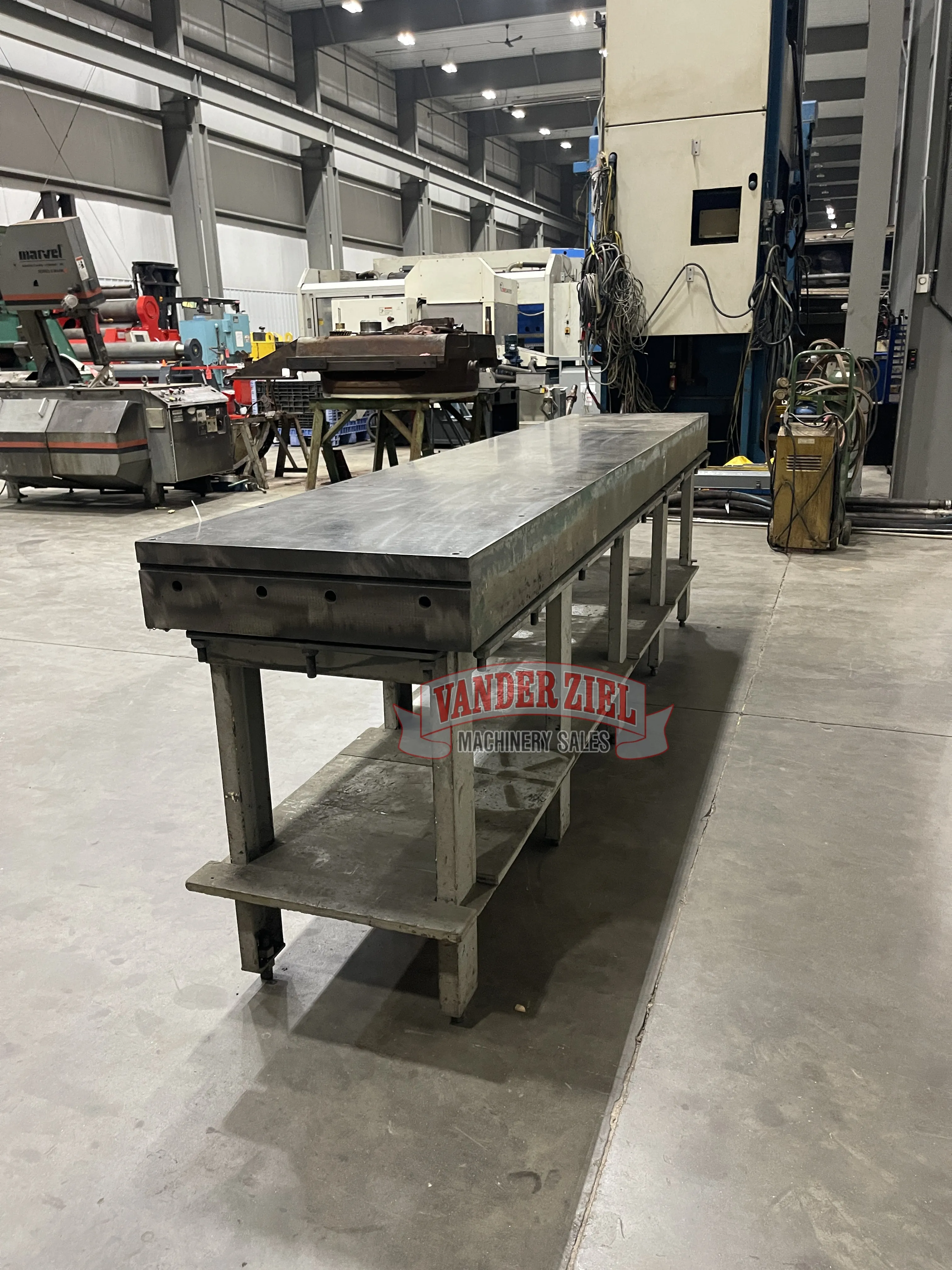 The Challenge Manufacturing Co. Layout Table 24"x120"x17" deep - Prefetch Image 44026