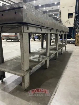 The Challenge Manufacturing Co. Layout Table 24"x120"x17" deep - Gallery Thumbnail 3