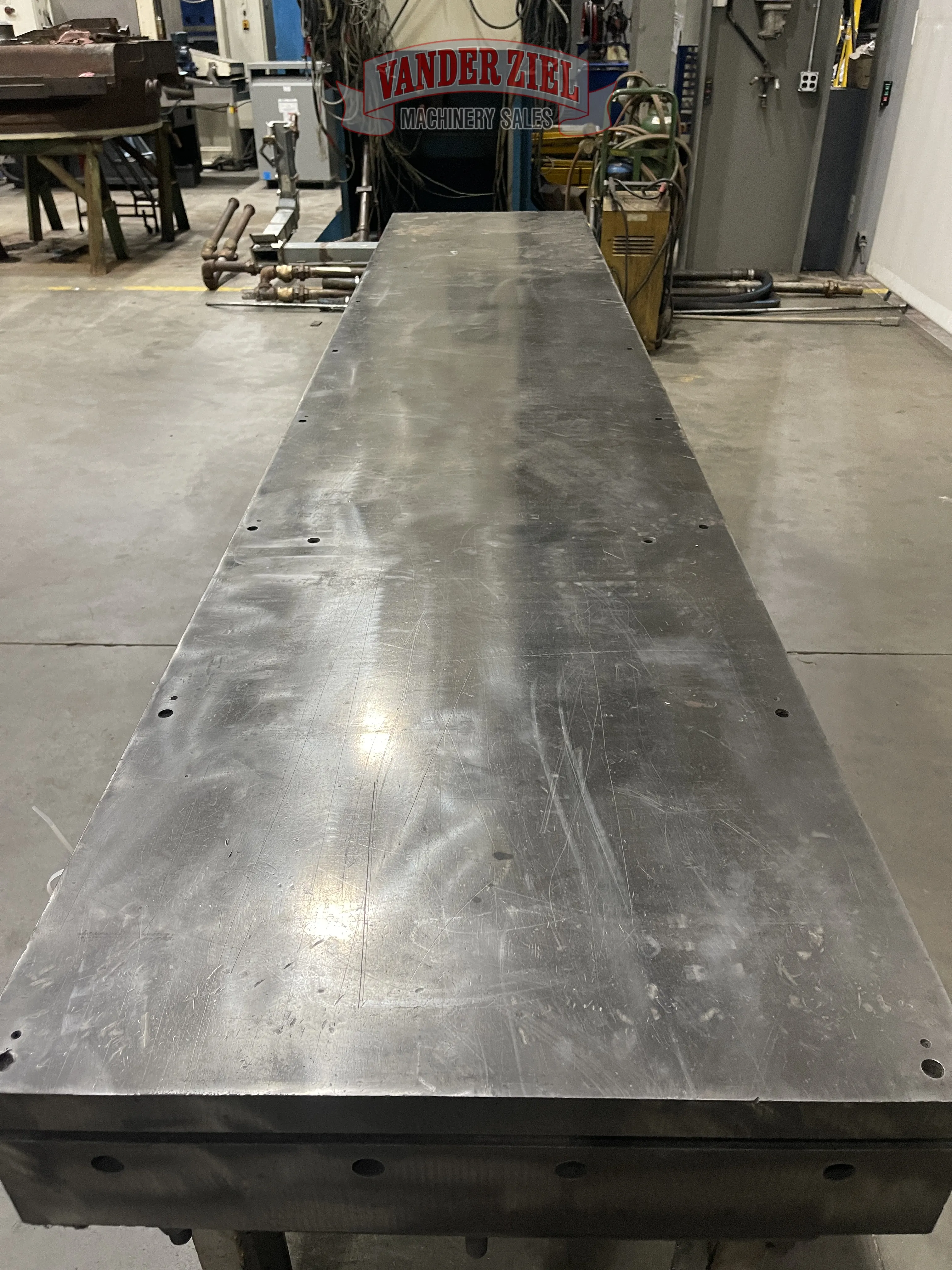 The Challenge Manufacturing Co. Layout Table 24"x120"x17" deep - Prefetch Image 44028