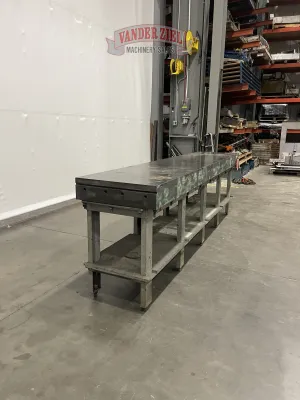 The Challenge Manufacturing Co. Layout Table 24"x120"x17" deep - Gallery Thumbnail 5