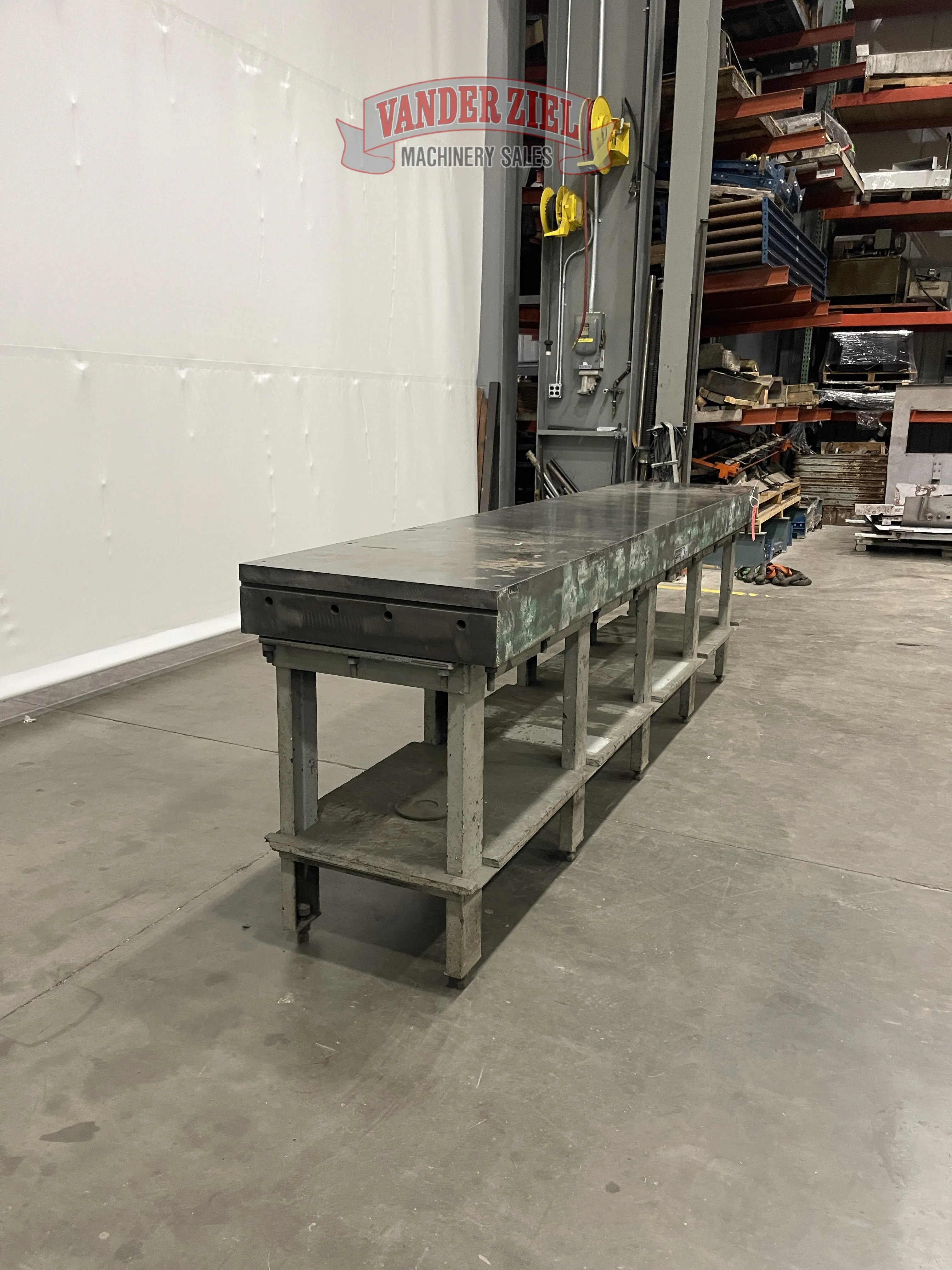 The Challenge Manufacturing Co. Layout Table 24"x120"x17" deep - Prefetch Image 44029