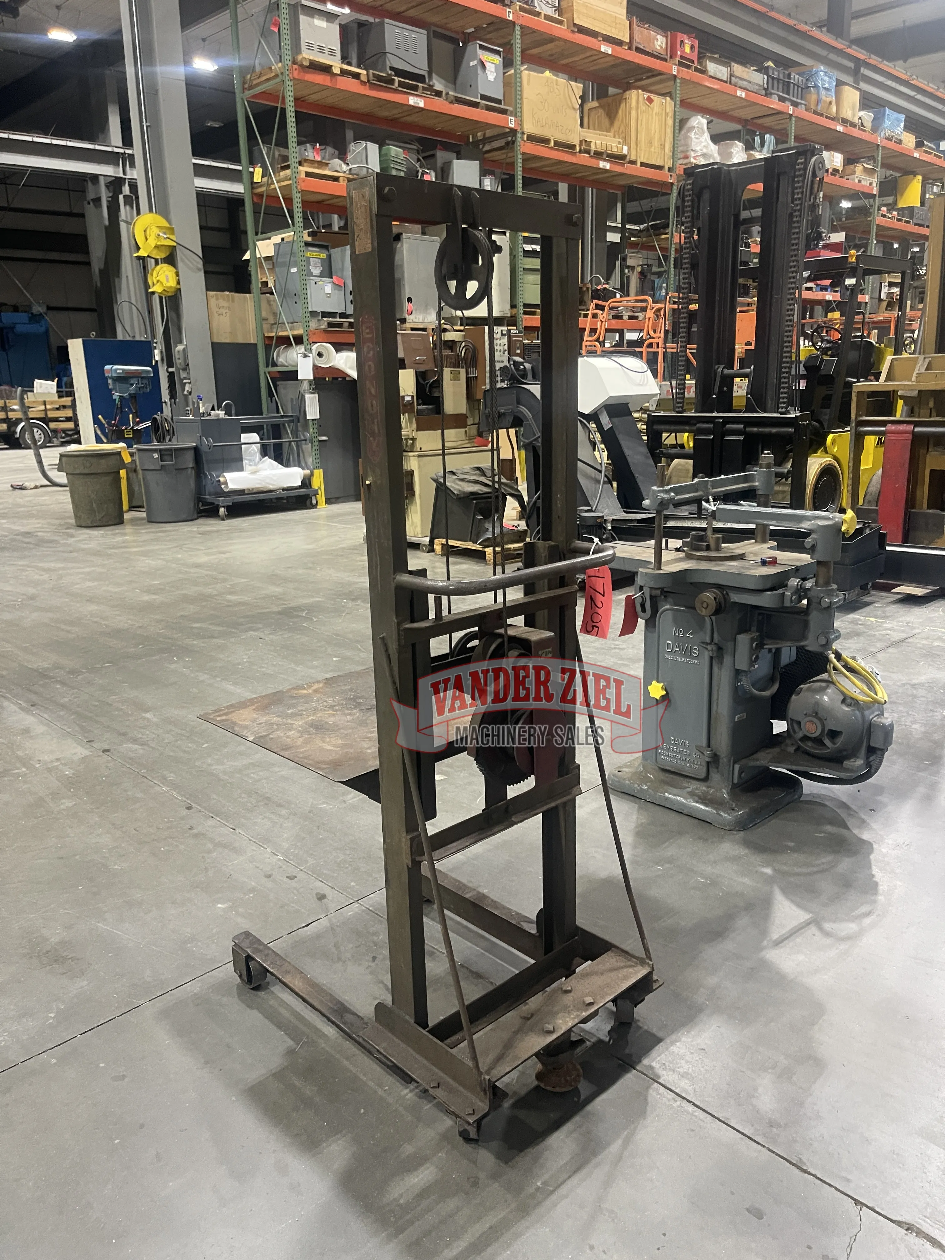 Die lifting Cart - Prefetch Image 44071