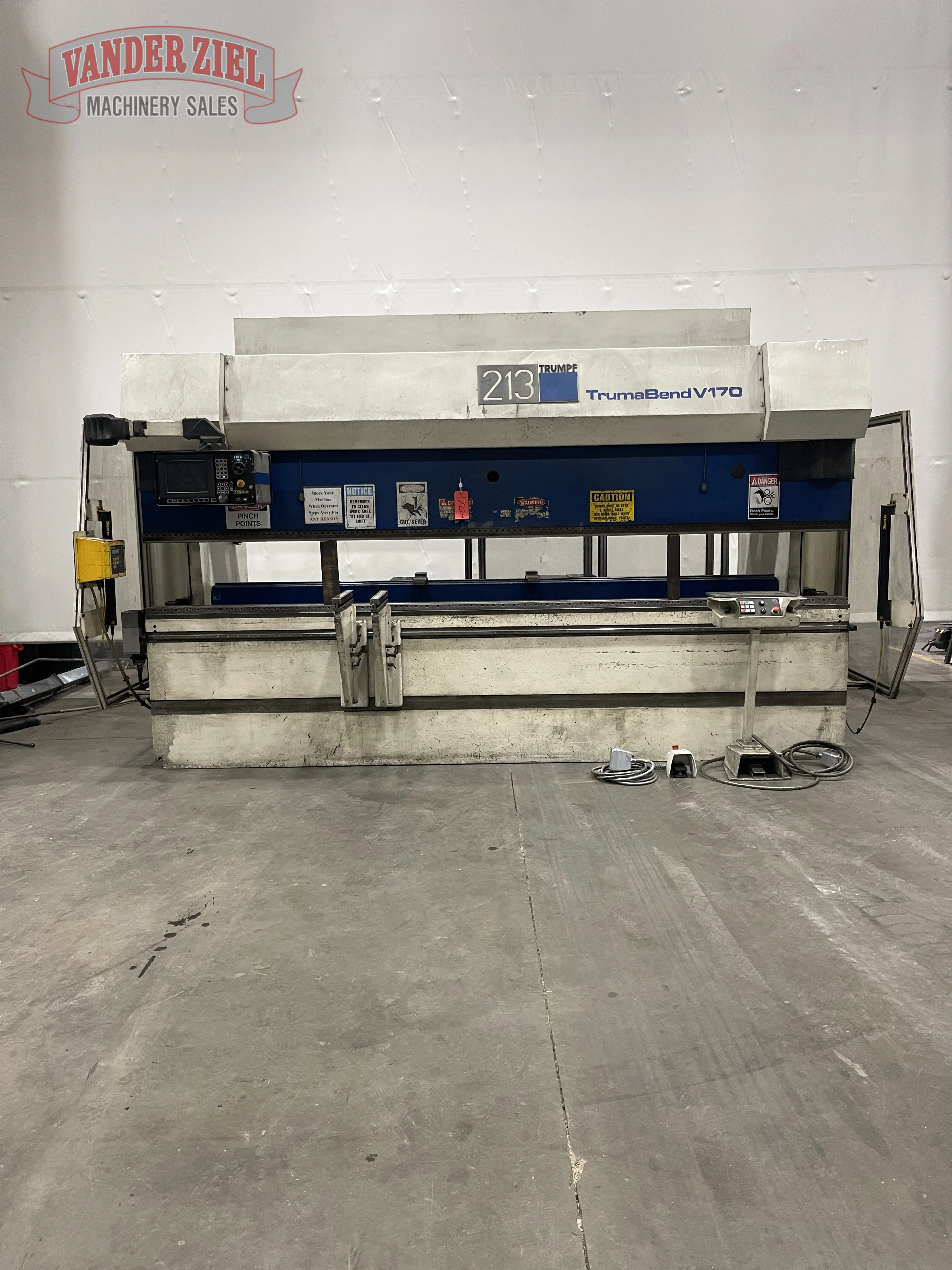 Trumpf Press Brake, Model V170 - Main Image 1