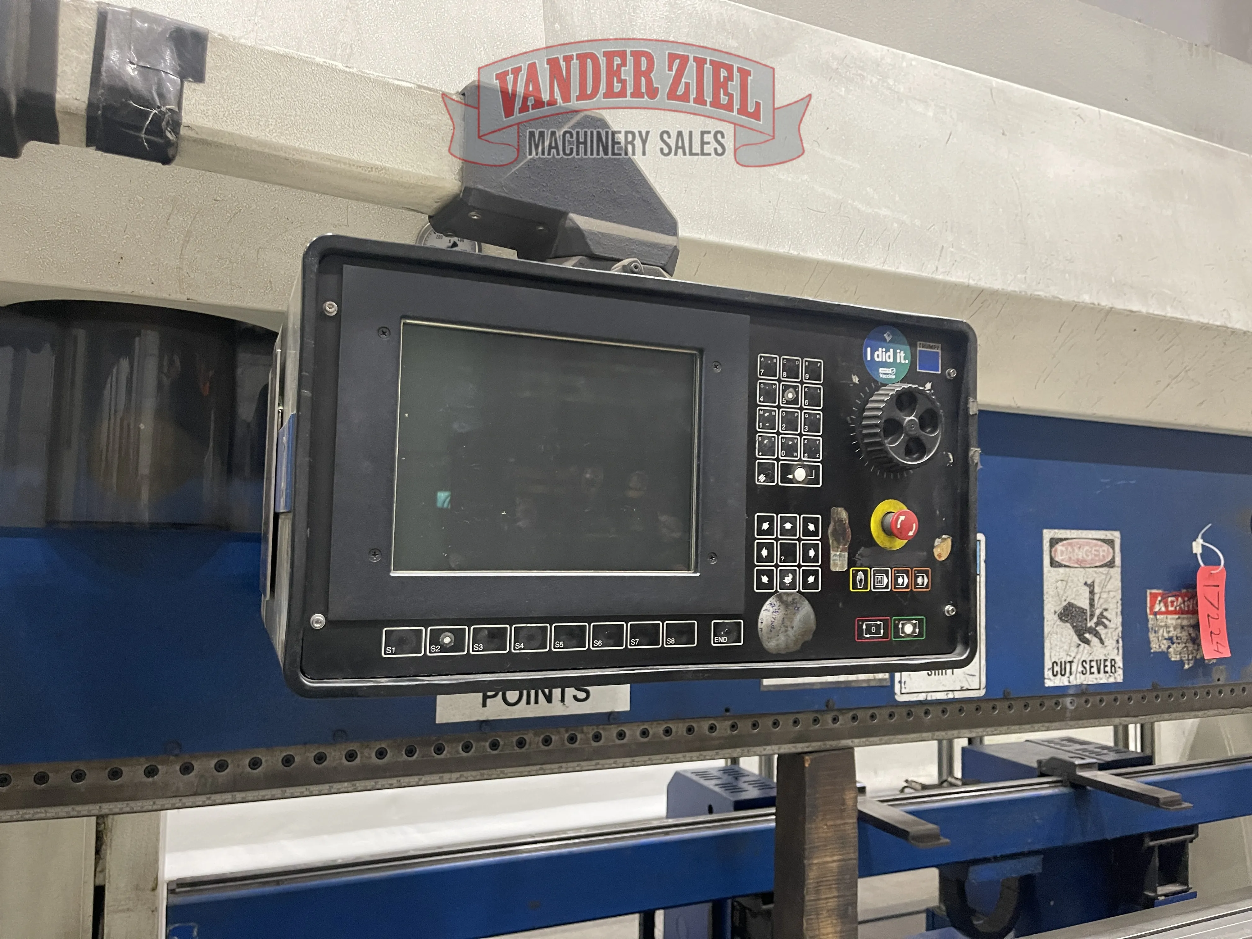 Trumpf Press Brake, Model V170 - Prefetch Image 44079