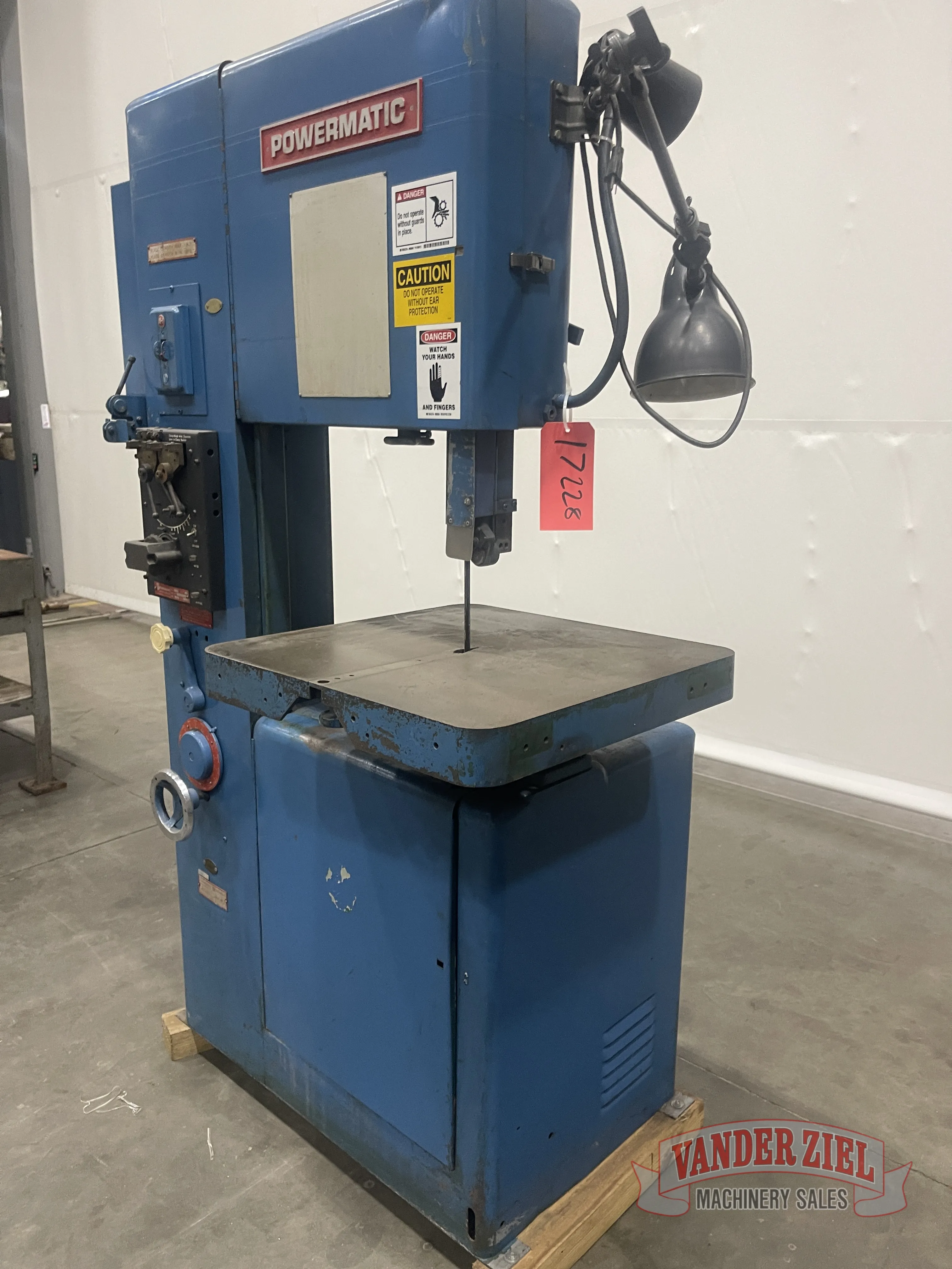 Powermatic Vertical Bandsaw - Prefetch Image 44091