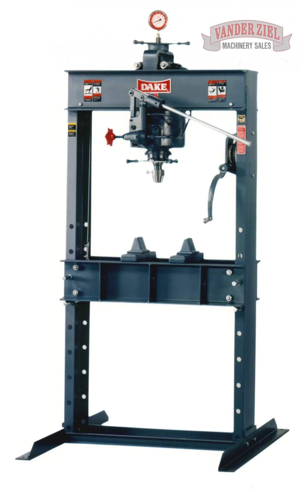 Dake 50 Ton Hand Operated H-Frame Press, Model 50H - NEW - Main Image 1