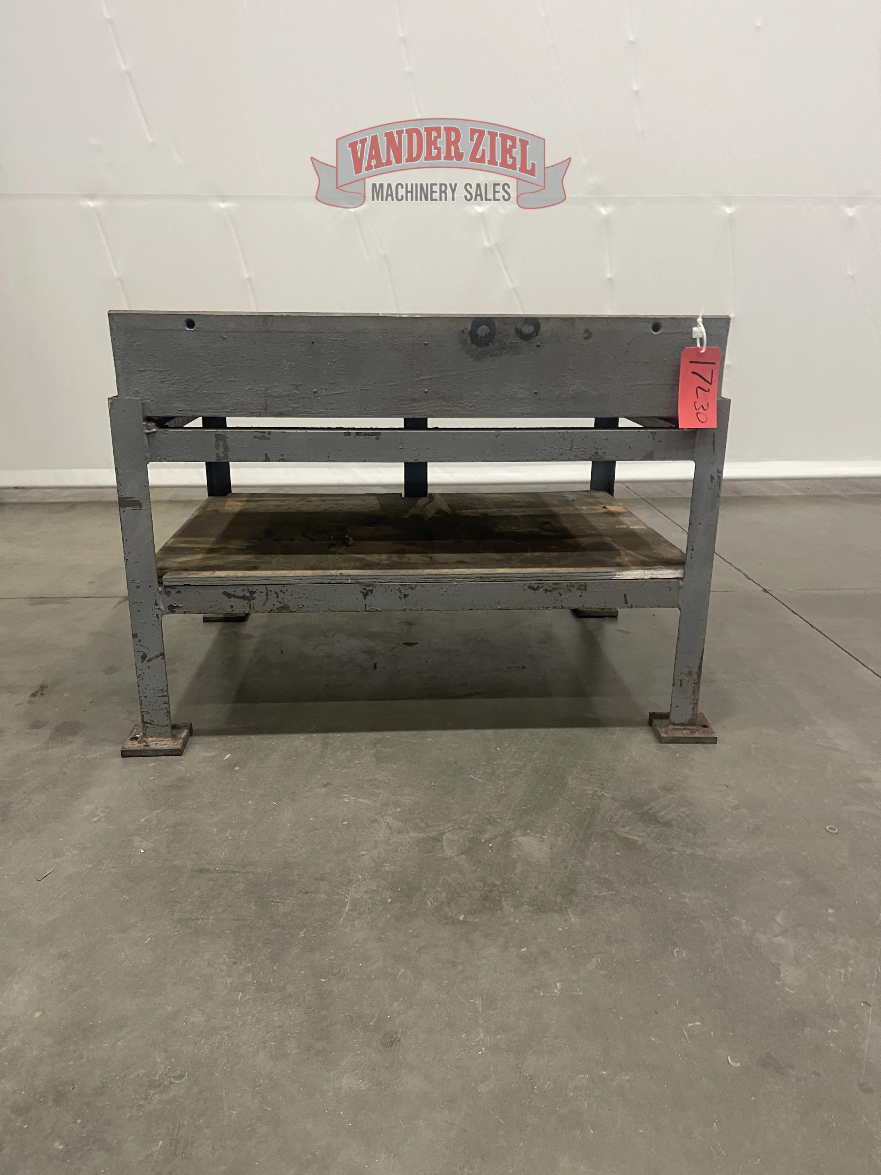 3' x 4' x 8" thick metal table - Main Image 1