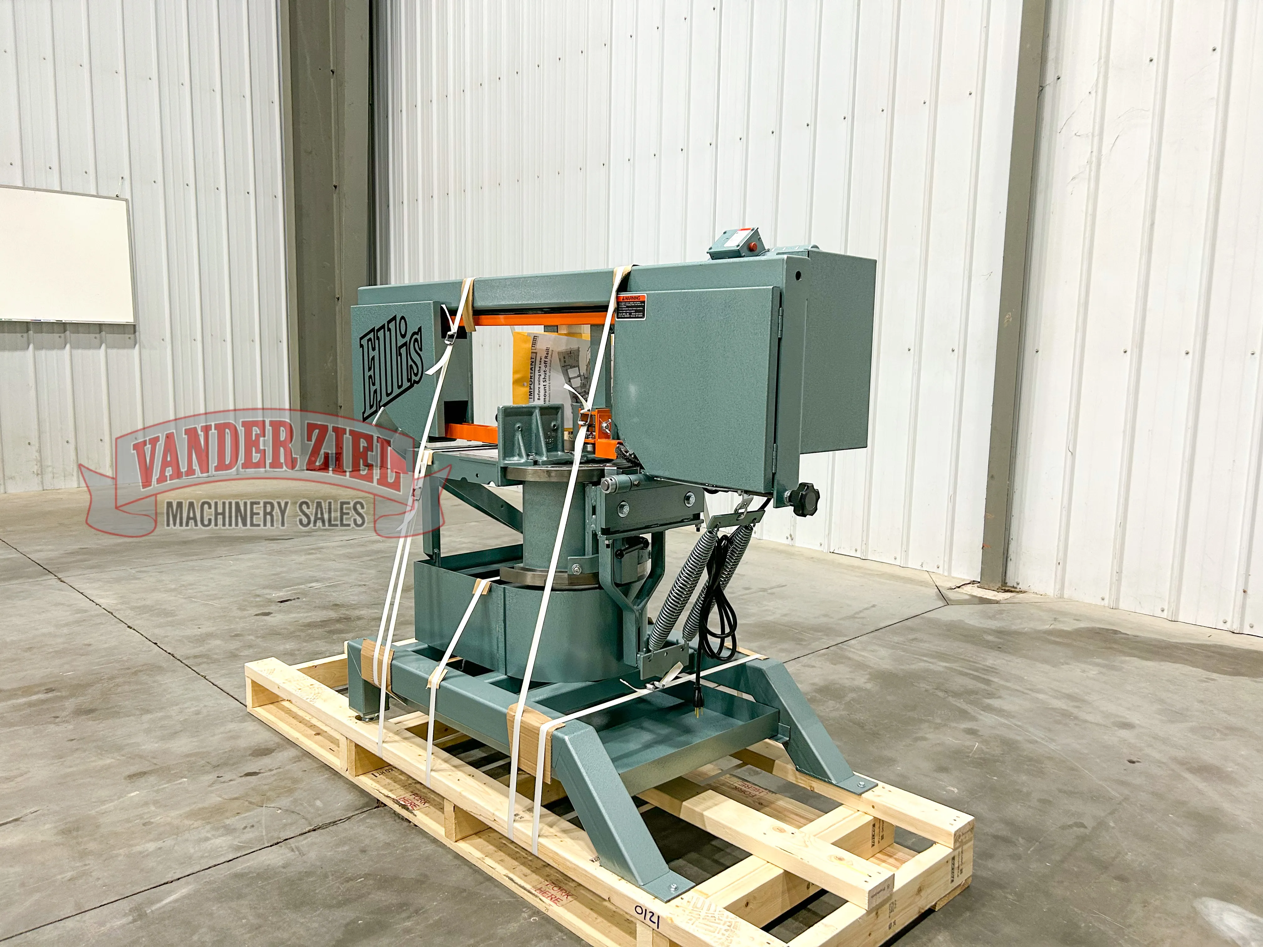 Ellis 11" x 10" Horizontal Saw, Model 1800 - NEW - Prefetch Image 44250