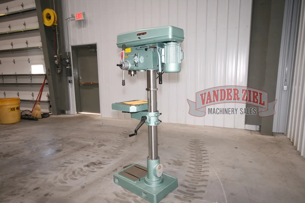 Ellis 18" Drill Press, Model 9400, Single Phase / 110 Volt - Prefetch Image 44327