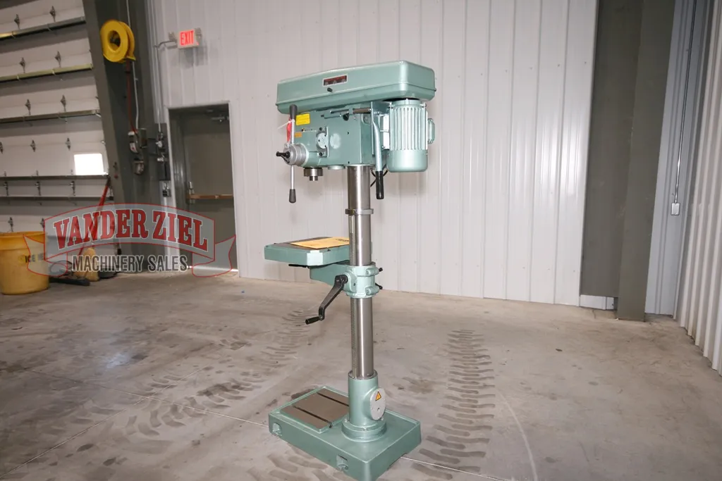 Ellis 18" Drill Press, Model 9400, Single Phase / 110 Volt - Prefetch Image 44337