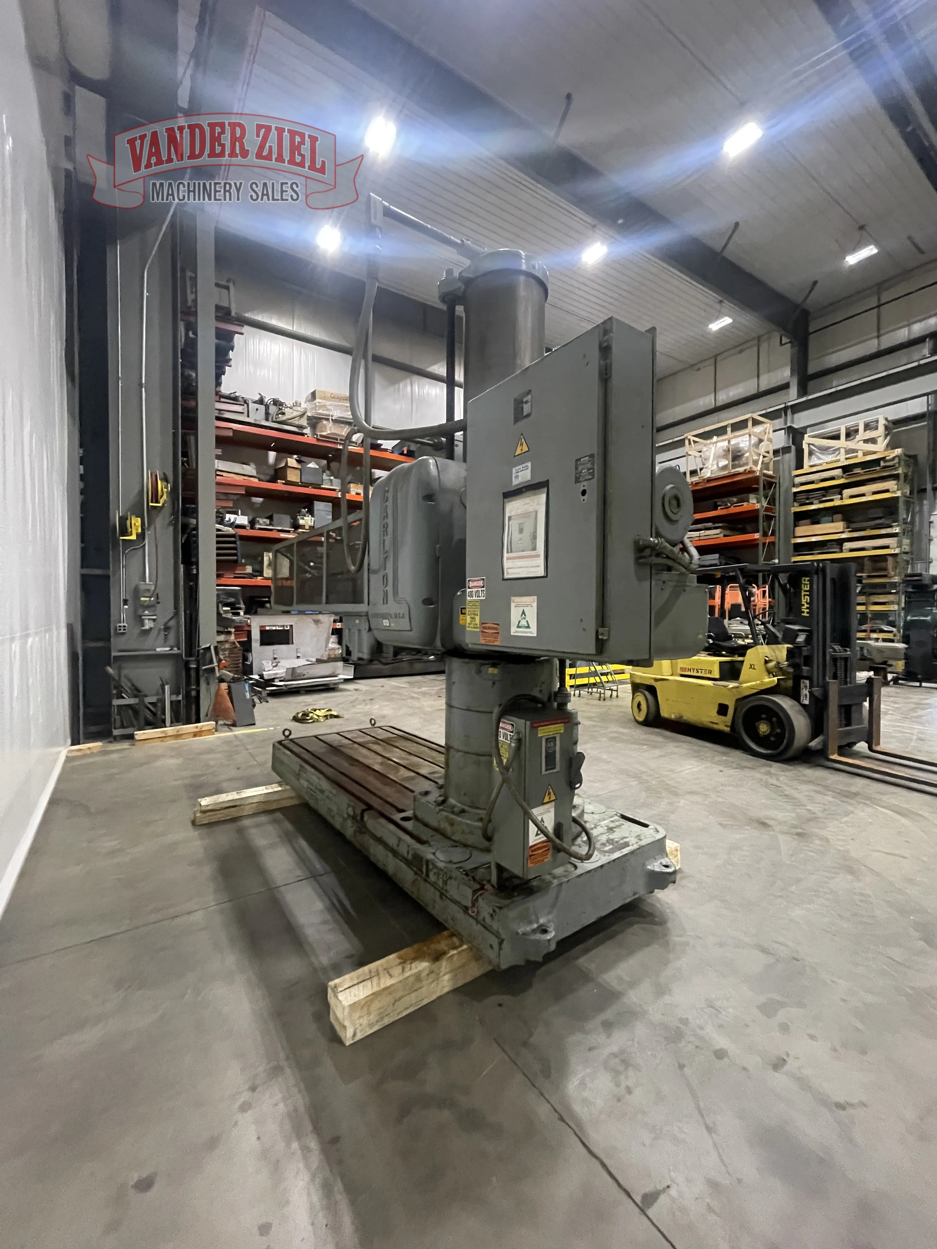 Carlton 7' x 19" Radial Arm Drill, Model 4A - Prefetch Image 44427