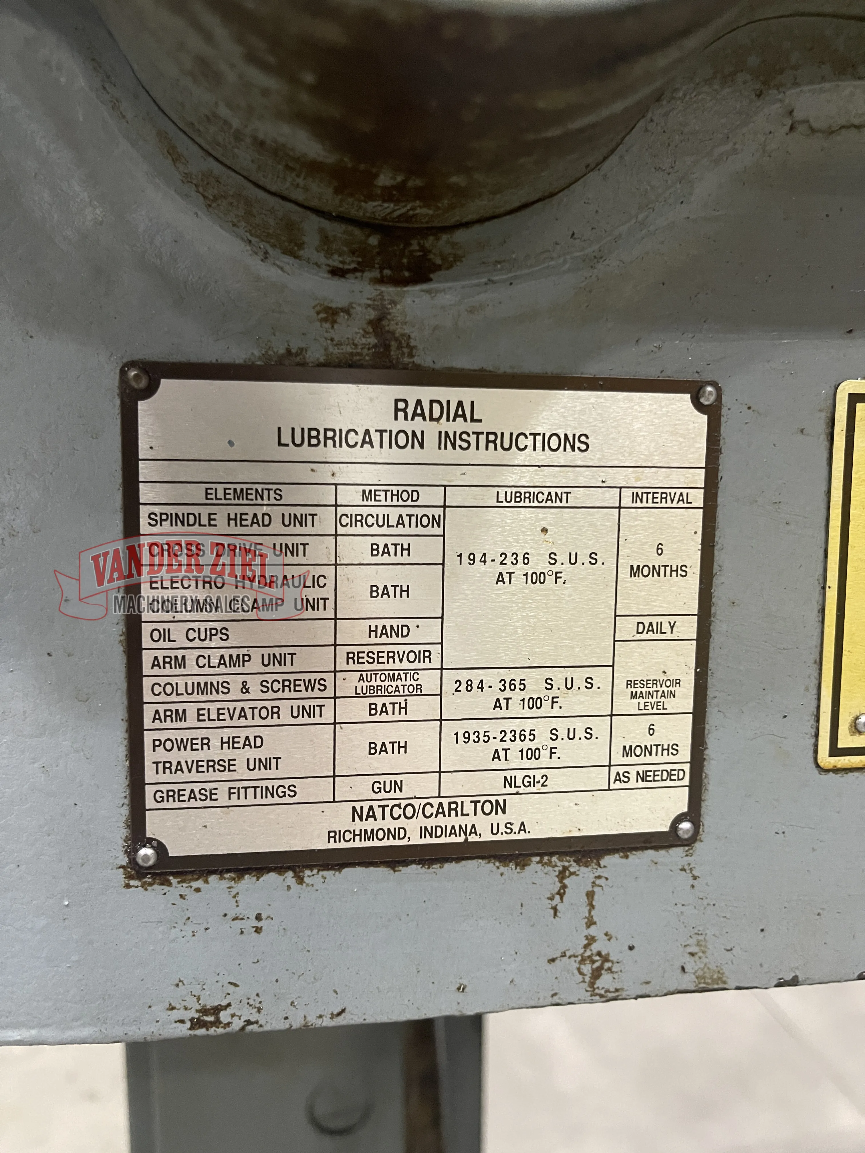 Carlton 7' x 19" Radial Arm Drill, Model 4A - Prefetch Image 44431