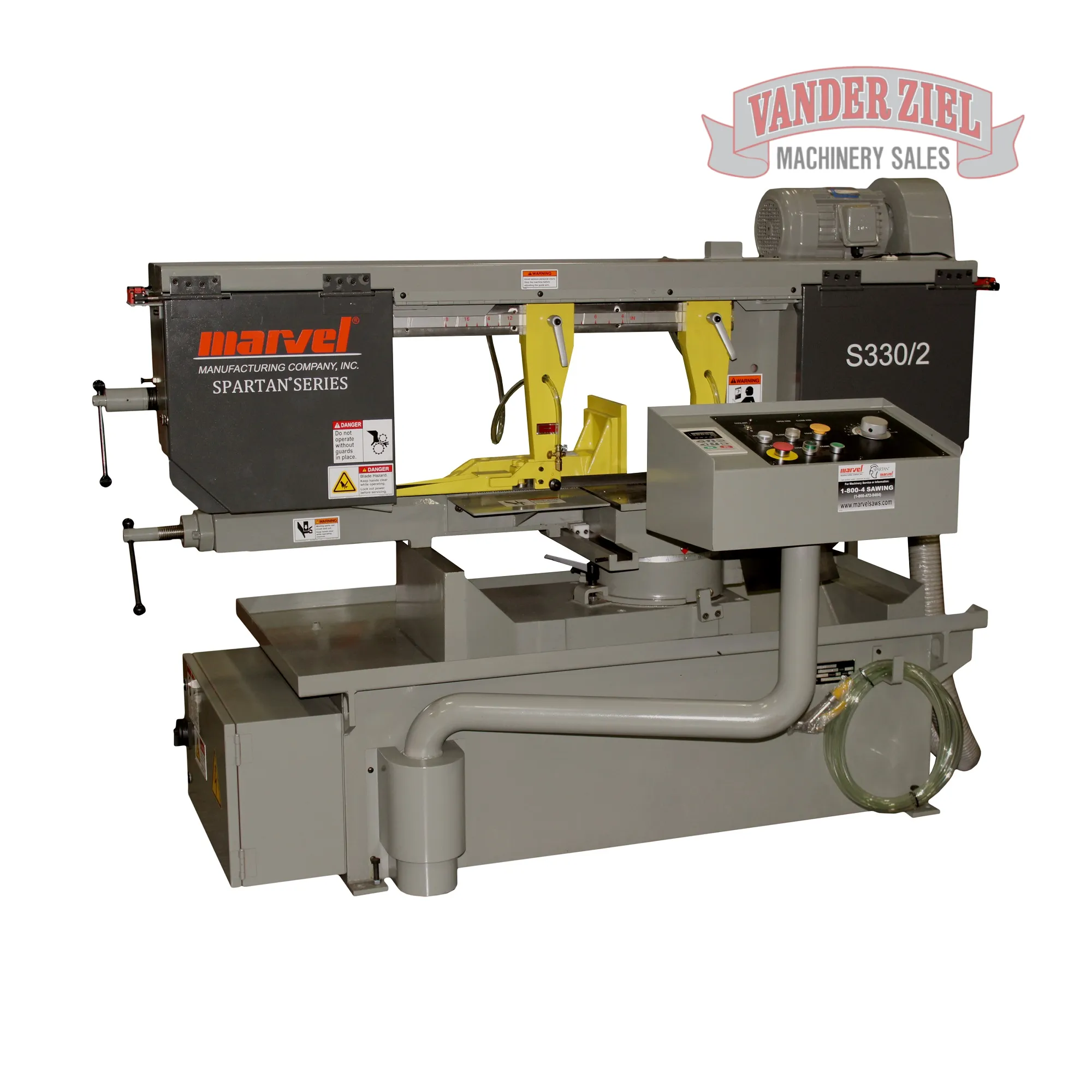 Marvel Hercules 12" x 18" Horizontal Swivel Saw, Model S330/2-HV - NEW - Main Image 1