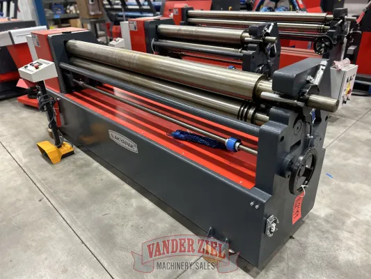 Akyapak ASM140-12/5.0 (4' x 1/4") 3 Roll Plate Bending Roll - NEW - Gallery Thumbnail 3