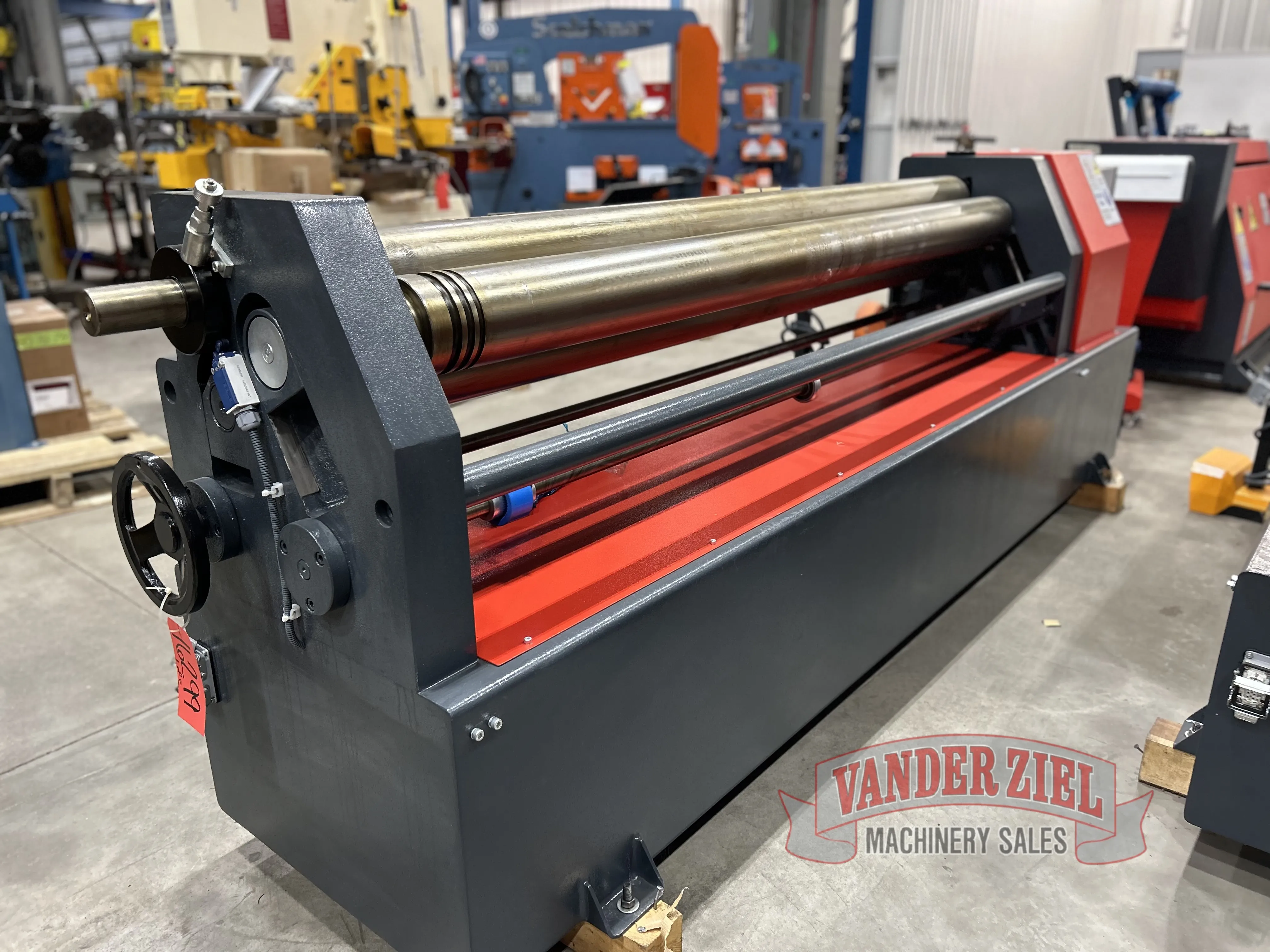 Akyapak ASM140-12/5.0 (4' x 1/4") 3 Roll Plate Bending Roll - NEW - Prefetch Image 44484