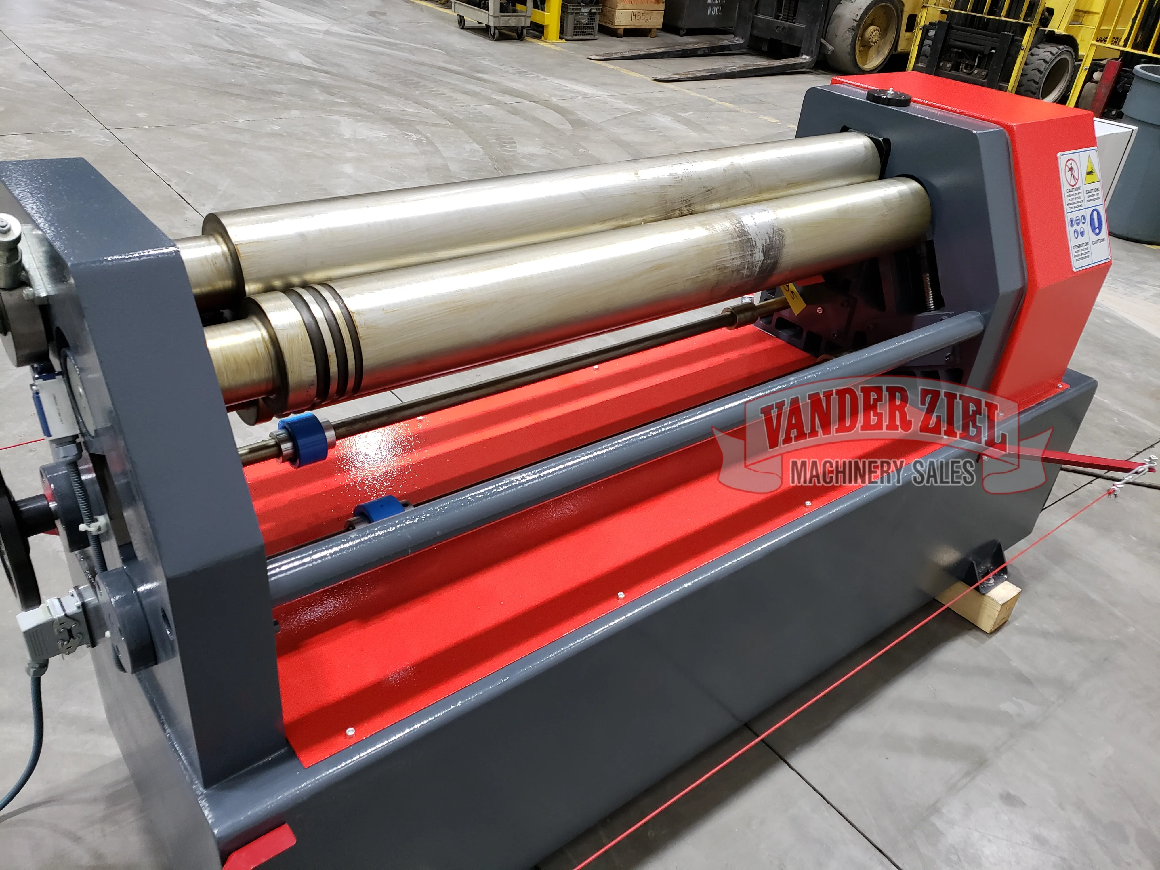 Akyapak ASM140-12/5.0 (4' x 1/4") 3 Roll Plate Bending Roll - NEW - Prefetch Image 44496