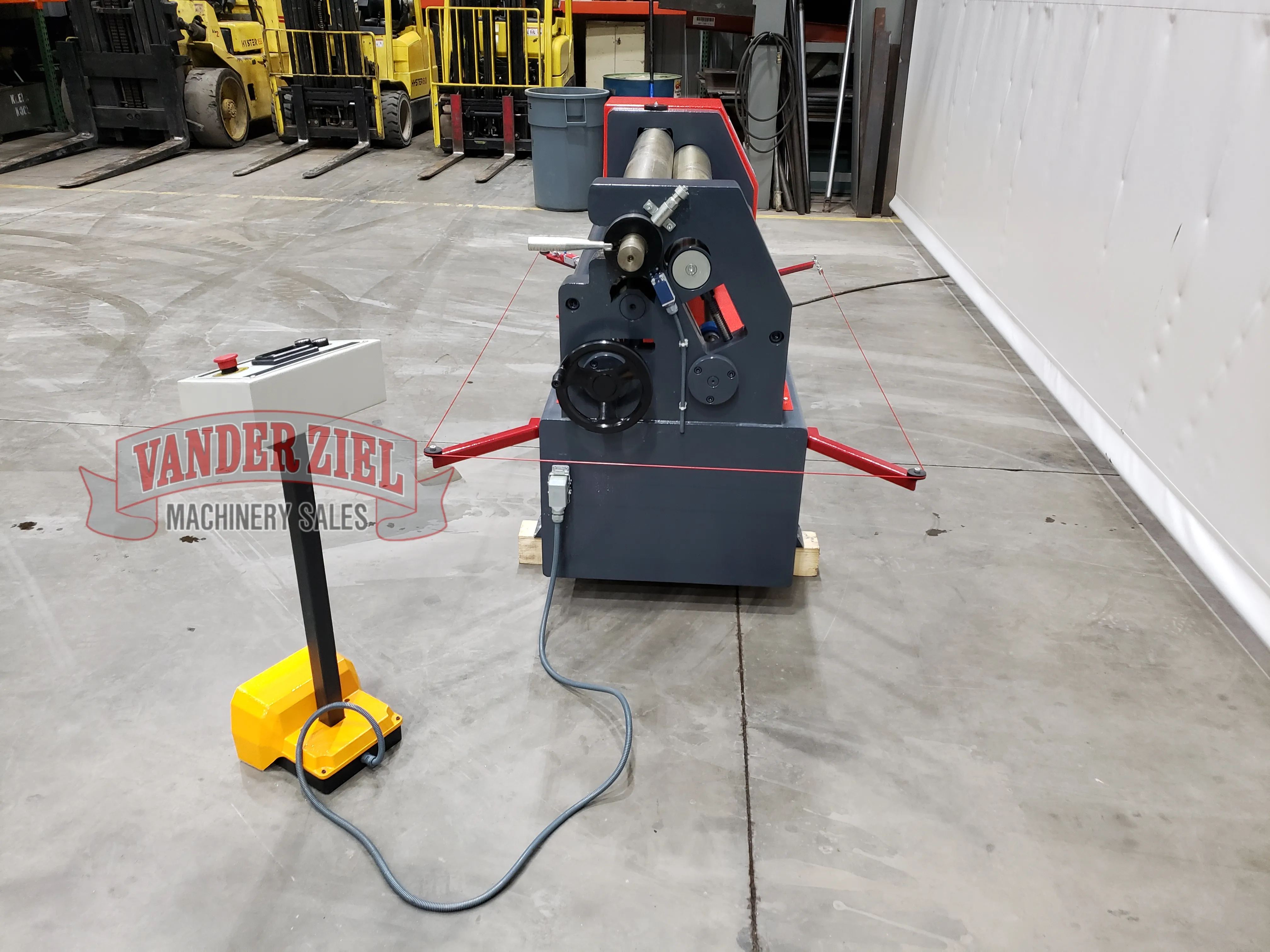 Akyapak ASM140-12/5.0 (4' x 1/4") 3 Roll Plate Bending Roll - NEW - Prefetch Image 44500