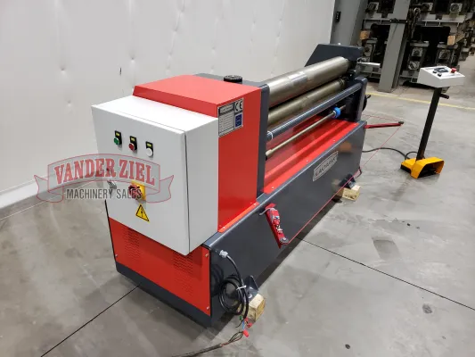 Akyapak ASM140-12/5.0 (4' x 1/4") 3 Roll Plate Bending Roll - NEW - Gallery Thumbnail 6