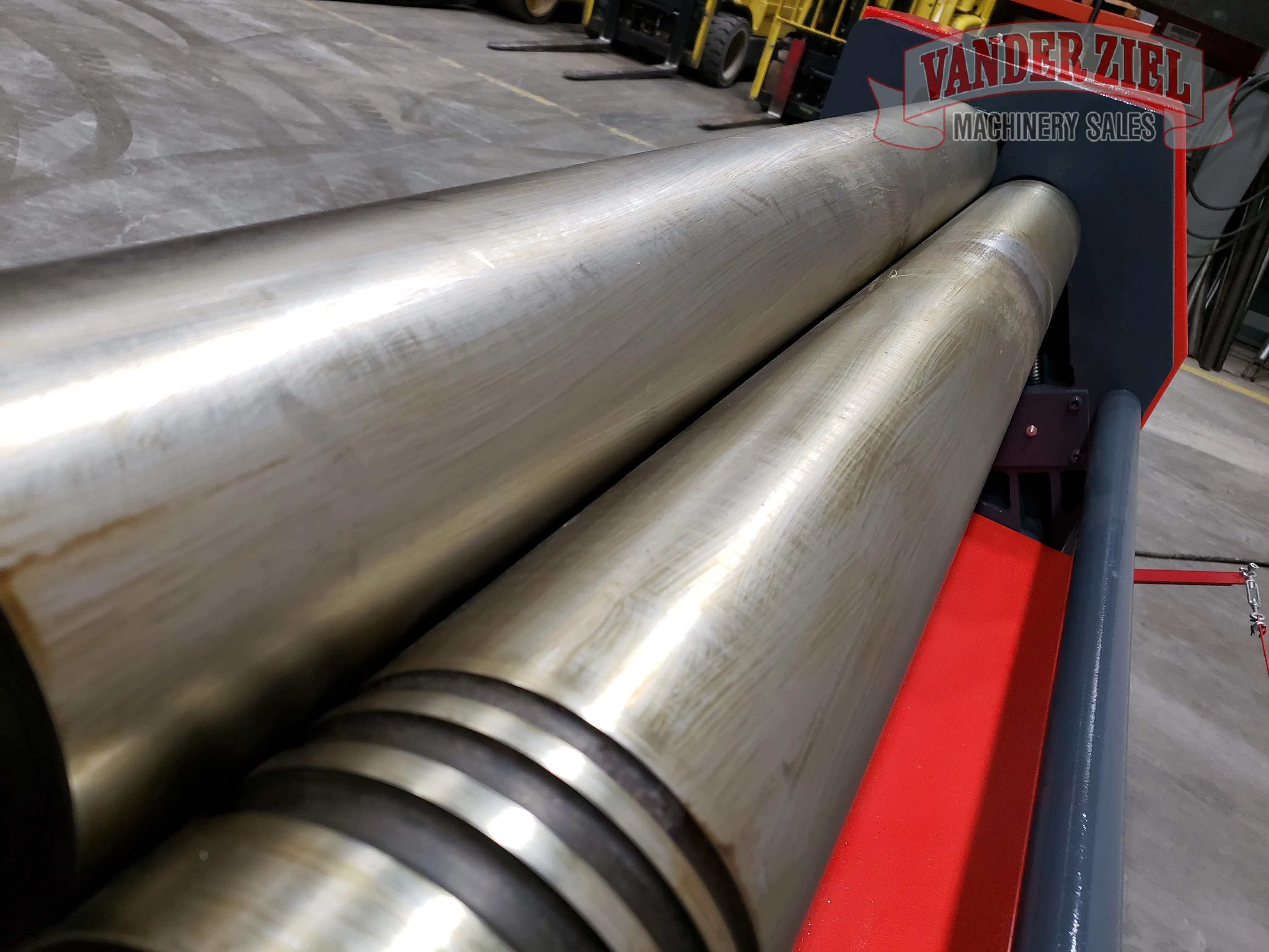 Akyapak ASM140-12/5.0 (4' x 1/4") 3 Roll Plate Bending Roll - NEW - Prefetch Image 44506