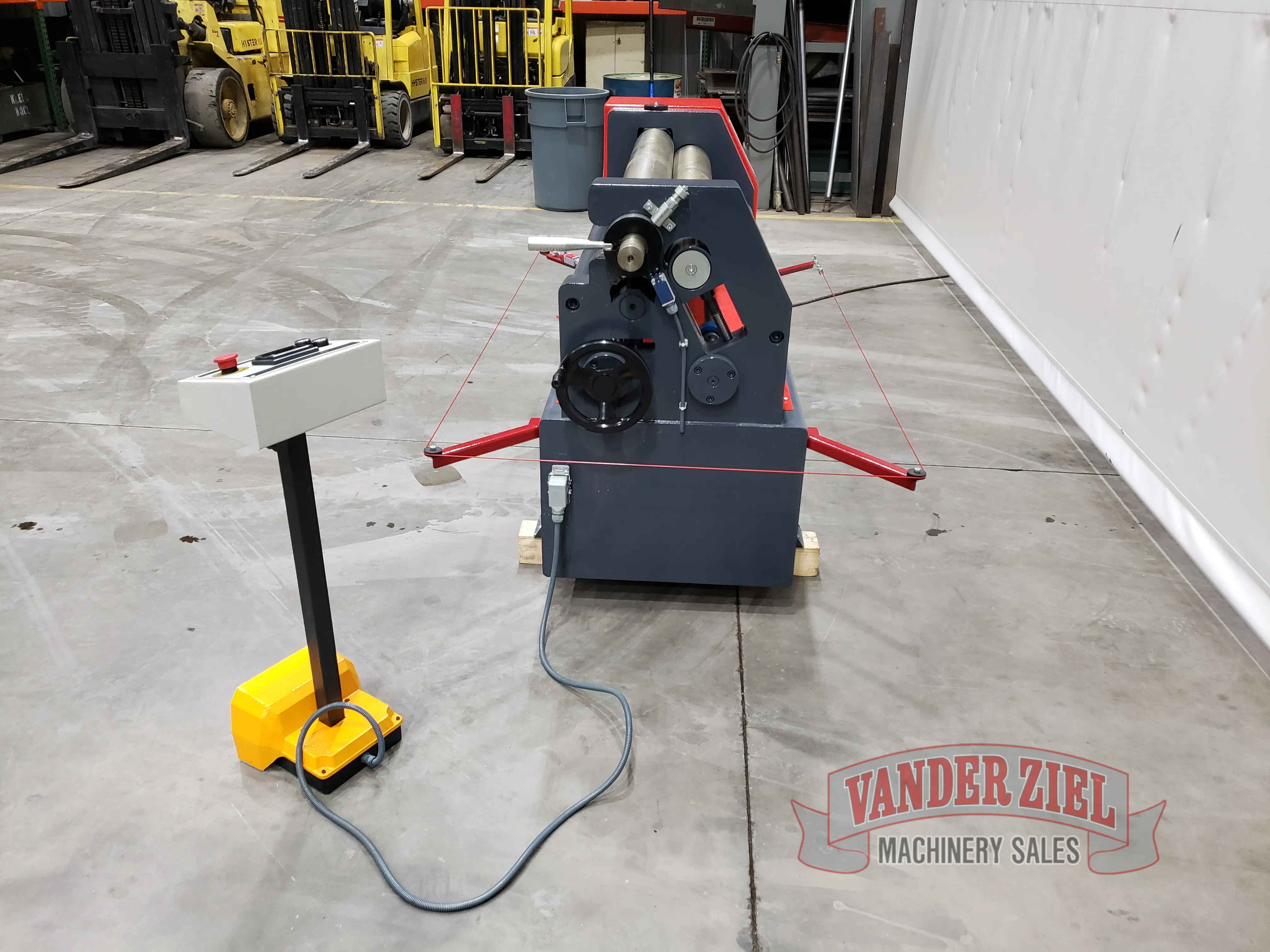 Akyapak ASM140-12/5.0 (4' x 1/4") 3 Roll Plate Bending Roll - NEW - Prefetch Image 44515