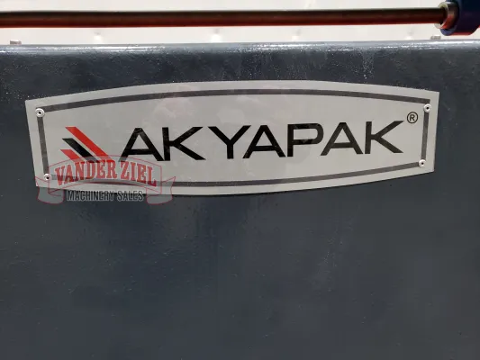 Akyapak ASM140-12/5.0 (4' x 1/4") 3 Roll Plate Bending Roll - NEW - Gallery Thumbnail 3
