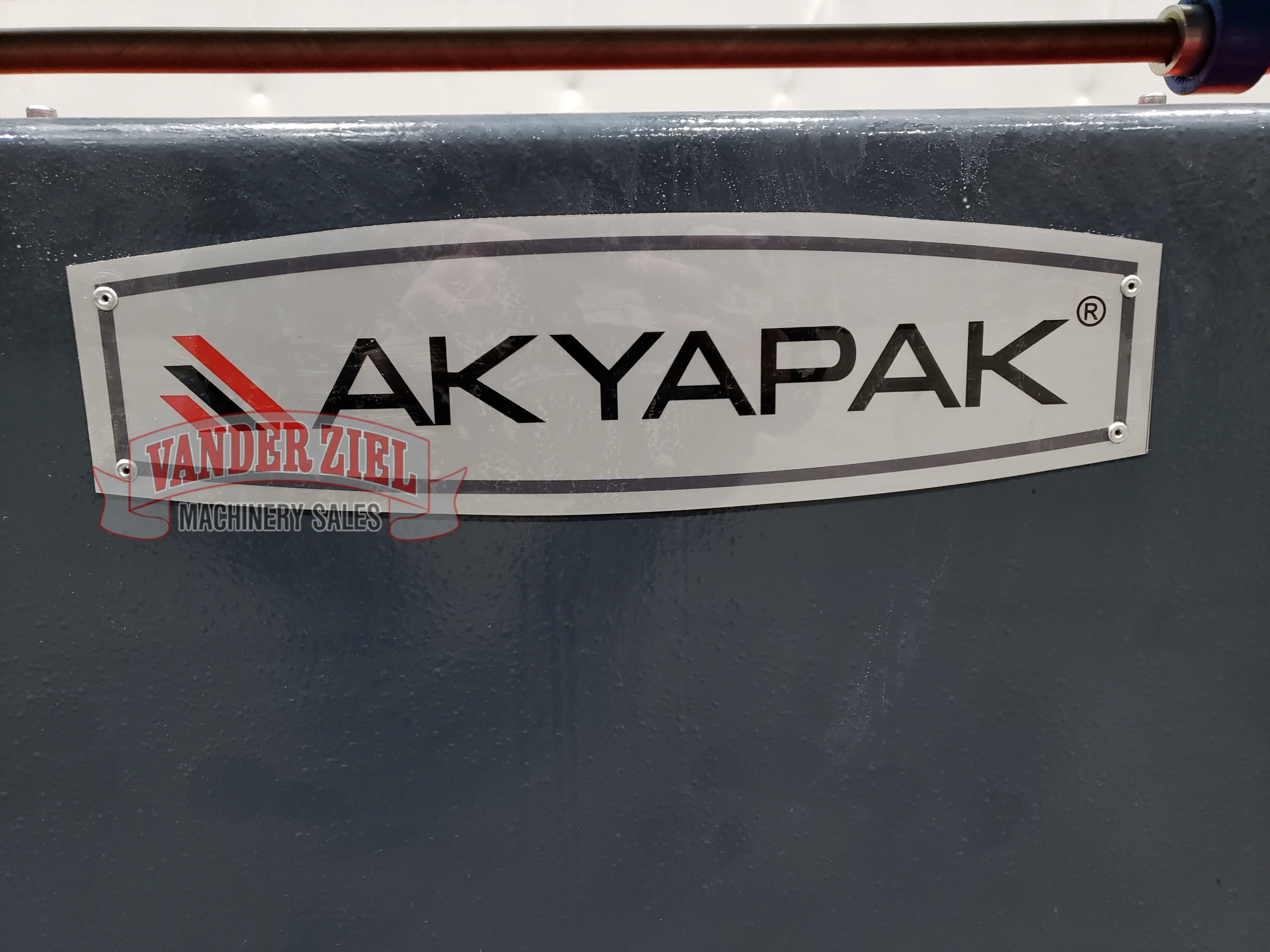 Akyapak ASM140-12/5.0 (4' x 1/4") 3 Roll Plate Bending Roll - NEW - Prefetch Image 44527