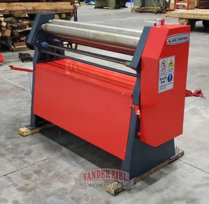 Akyapak 4'x11 GA 3 Roll Initial Pinch Plate Roll, Model AS90-12/2.5 - NEW - Gallery Thumbnail 4