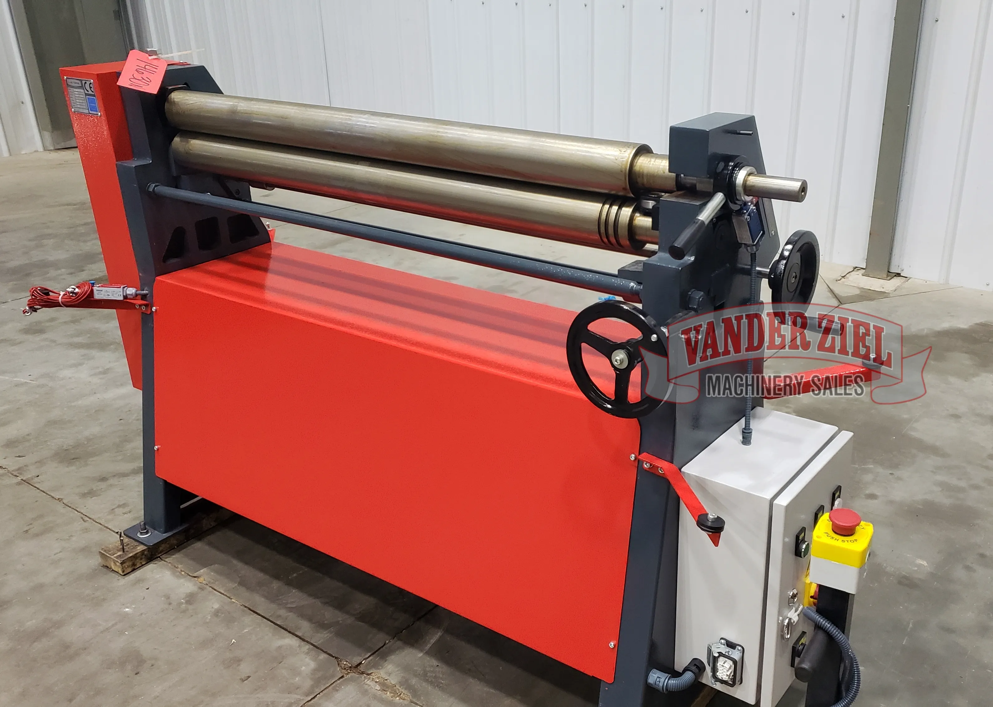 Akyapak 4'x11 GA 3 Roll Initial Pinch Plate Roll, Model AS90-12/2.5 - NEW - Prefetch Image 44543