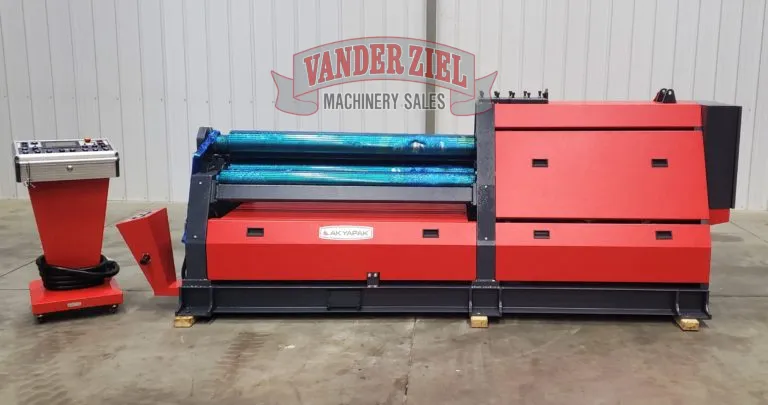 Akyapak 5′ x 3/8″ Four Roll Hydraulic Plate Bending Roll, Model AHS 15/08 – NEW - Main Image 1