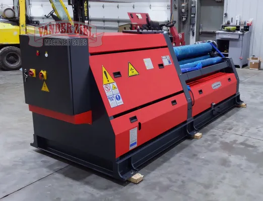 Akyapak 5′ x 3/8″ Four Roll Hydraulic Plate Bending Roll, Model AHS 15/08 – NEW - Gallery Thumbnail 4