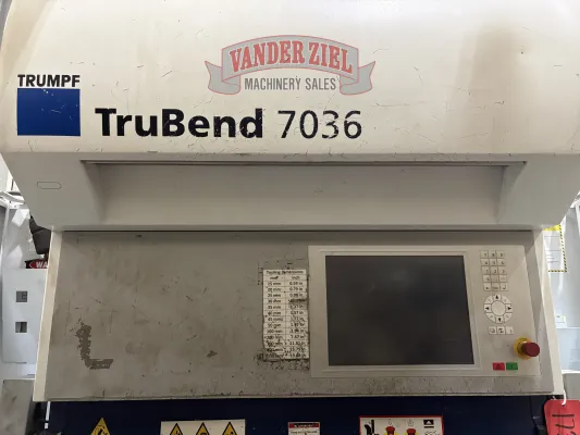 Trumpf TruBend 40” x 40.5 Tons Press Brake, Model 7036 - Gallery Thumbnail 2
