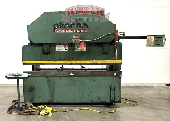 Piranha All Steel 8' x 65 Tons Press Brake, Model 65-8