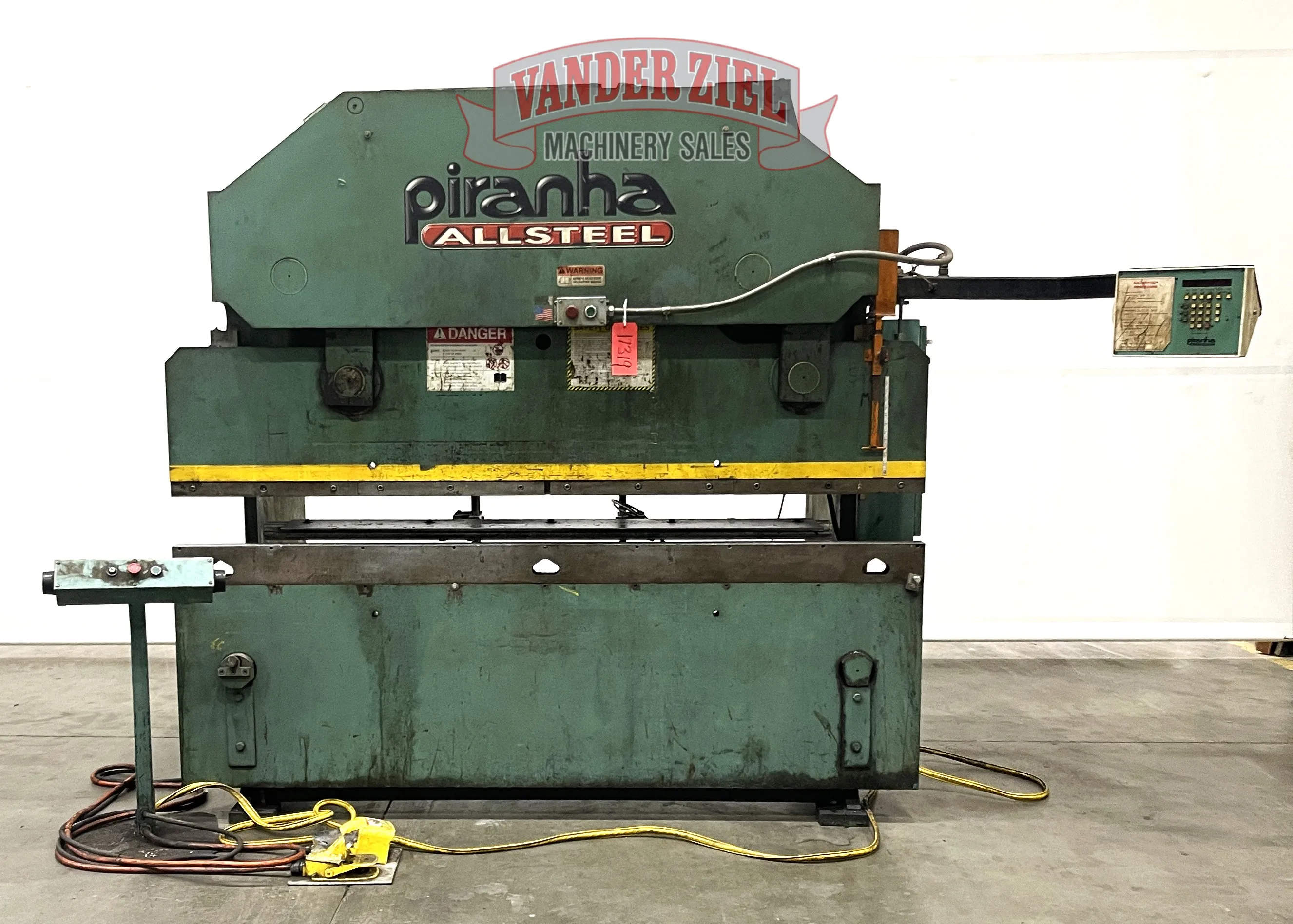 Piranha All Steel 8' x 65 Tons Press Brake, Model 65-8 - Main Image 1