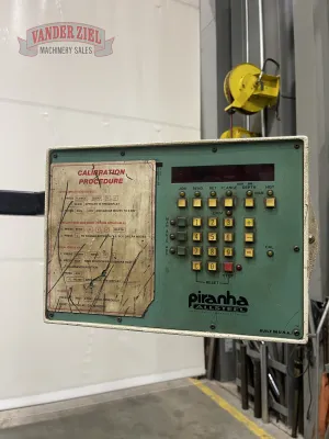 Piranha All Steel 8' x 65 Tons Press Brake, Model 65-8 - Gallery Thumbnail 2