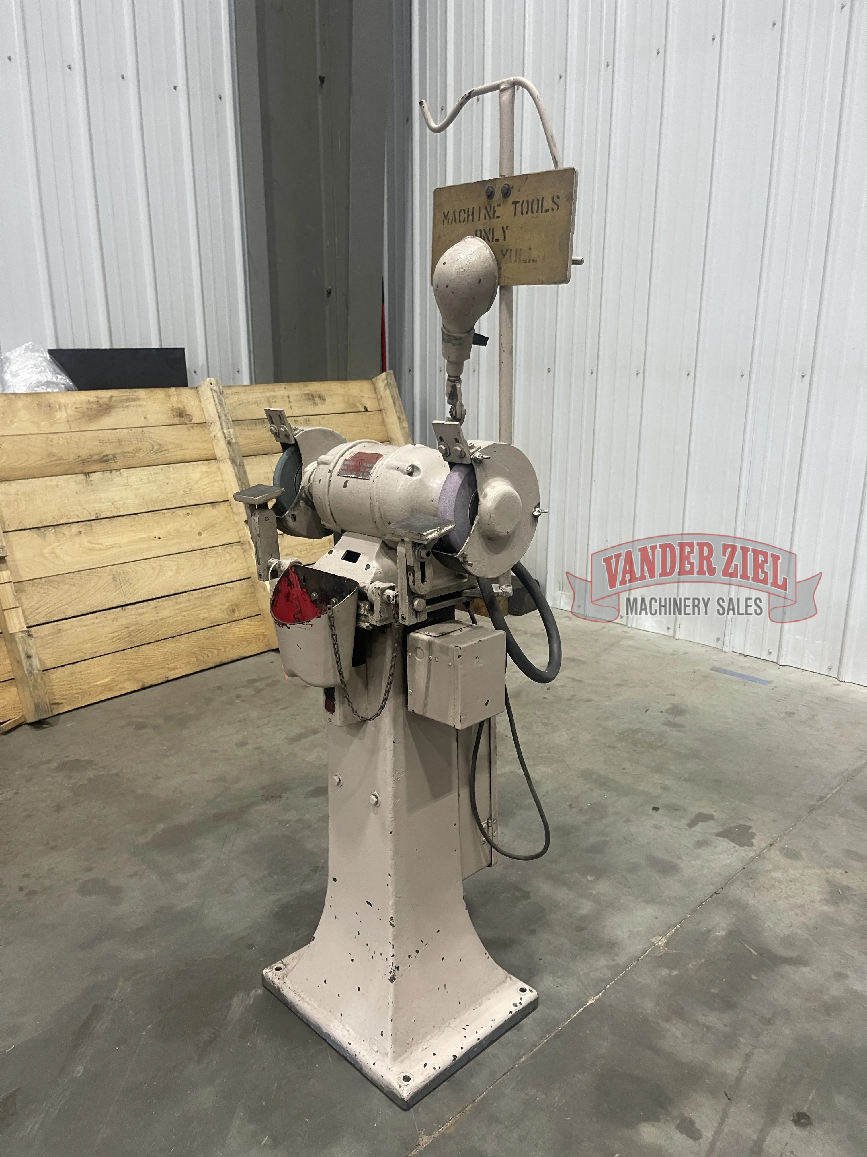US Industrial Pedestal Grinder - Prefetch Image 44759