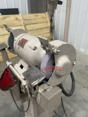 US Industrial Pedestal Grinder - Gallery Thumbnail 7
