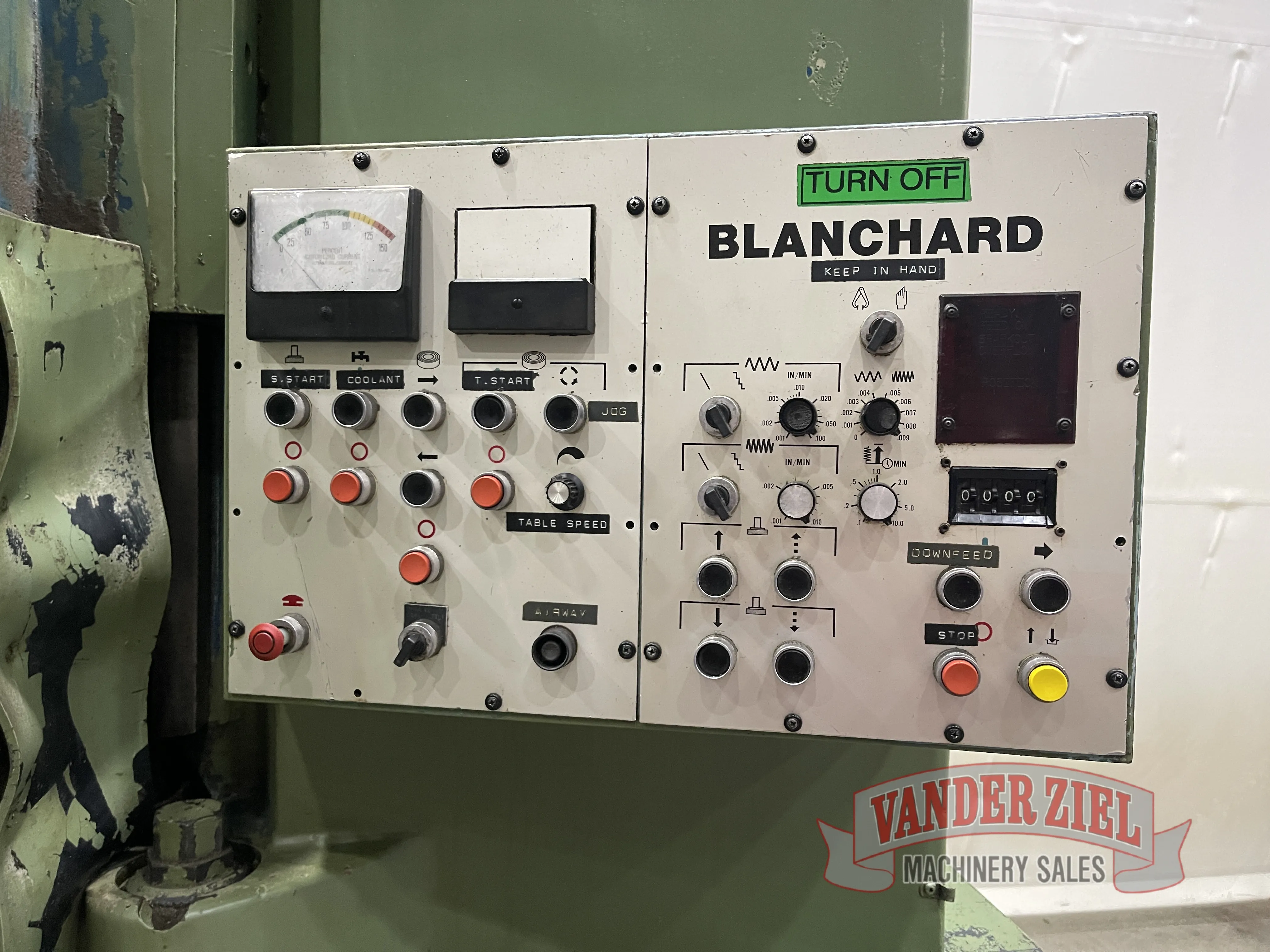 Blanchard 48" Rotary Grinder, Model 26HAD-48 - Prefetch Image 44988