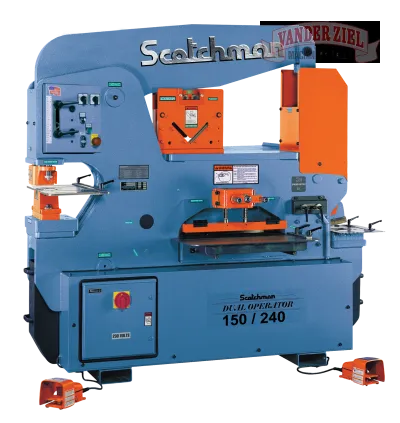 Scotchman 150 Ton Dual Operator Ironworker, Model DO 150/240-24M - NEW - Main Image 1