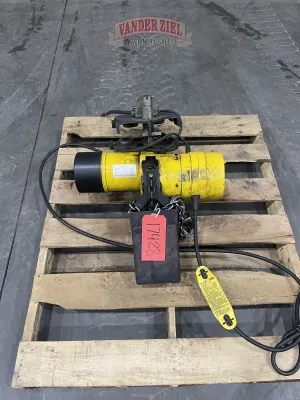 1 Ton Jib Crane and Budgit 1 Ton Hoist