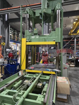 Reis 100 Ton Hydraulic Spotting Press, Model TUS-160S-100 - Gallery Thumbnail 3