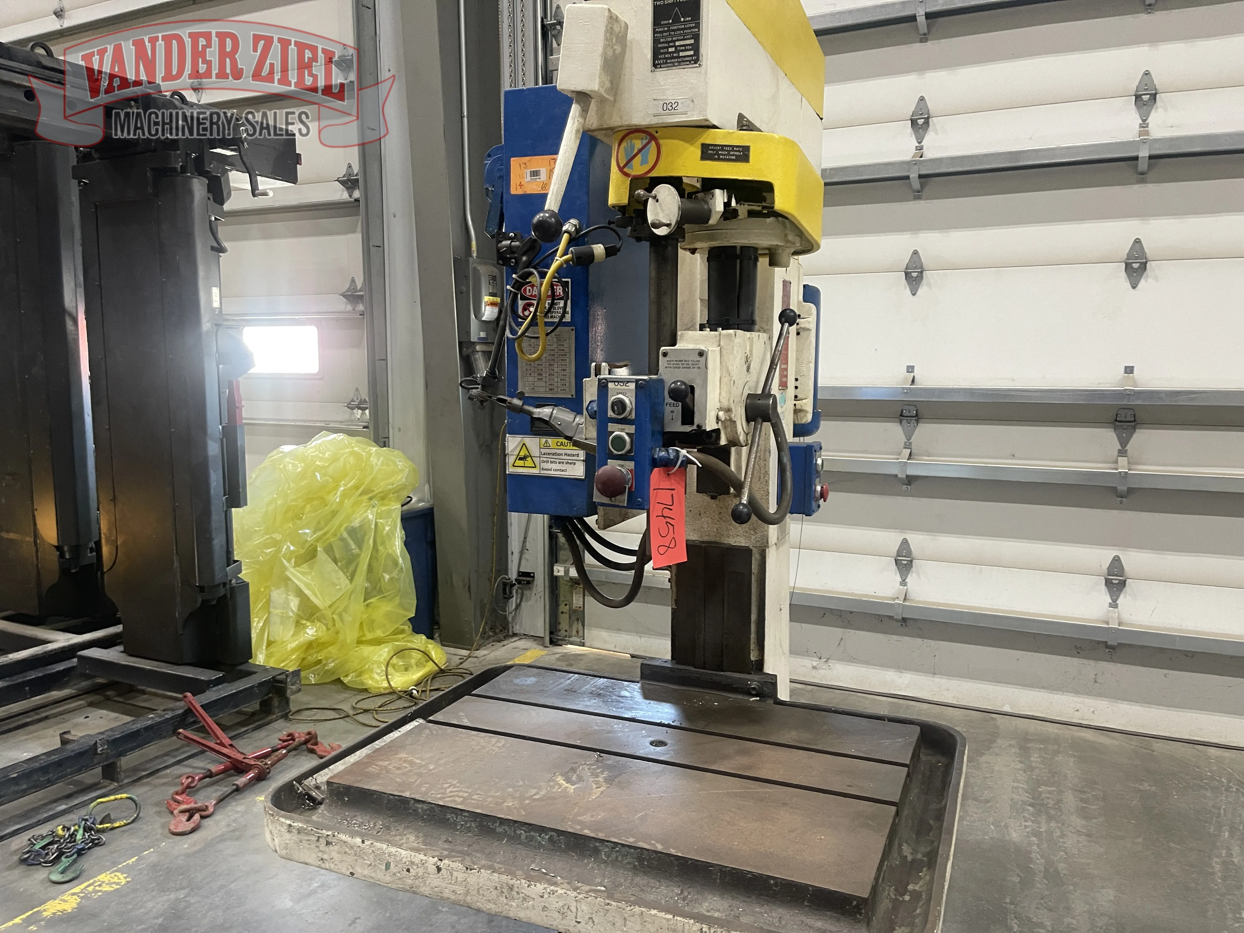 Avey Drill Press Model VSA Size 2 - Prefetch Image 45388