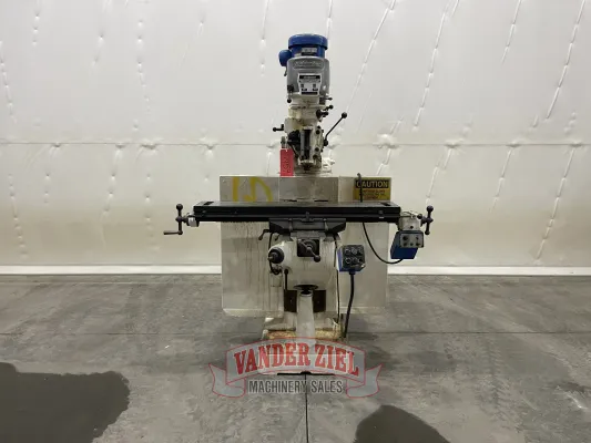 Bridgeport Series I Vertical Knee Mill, 9” x 48” Table, 2 HP