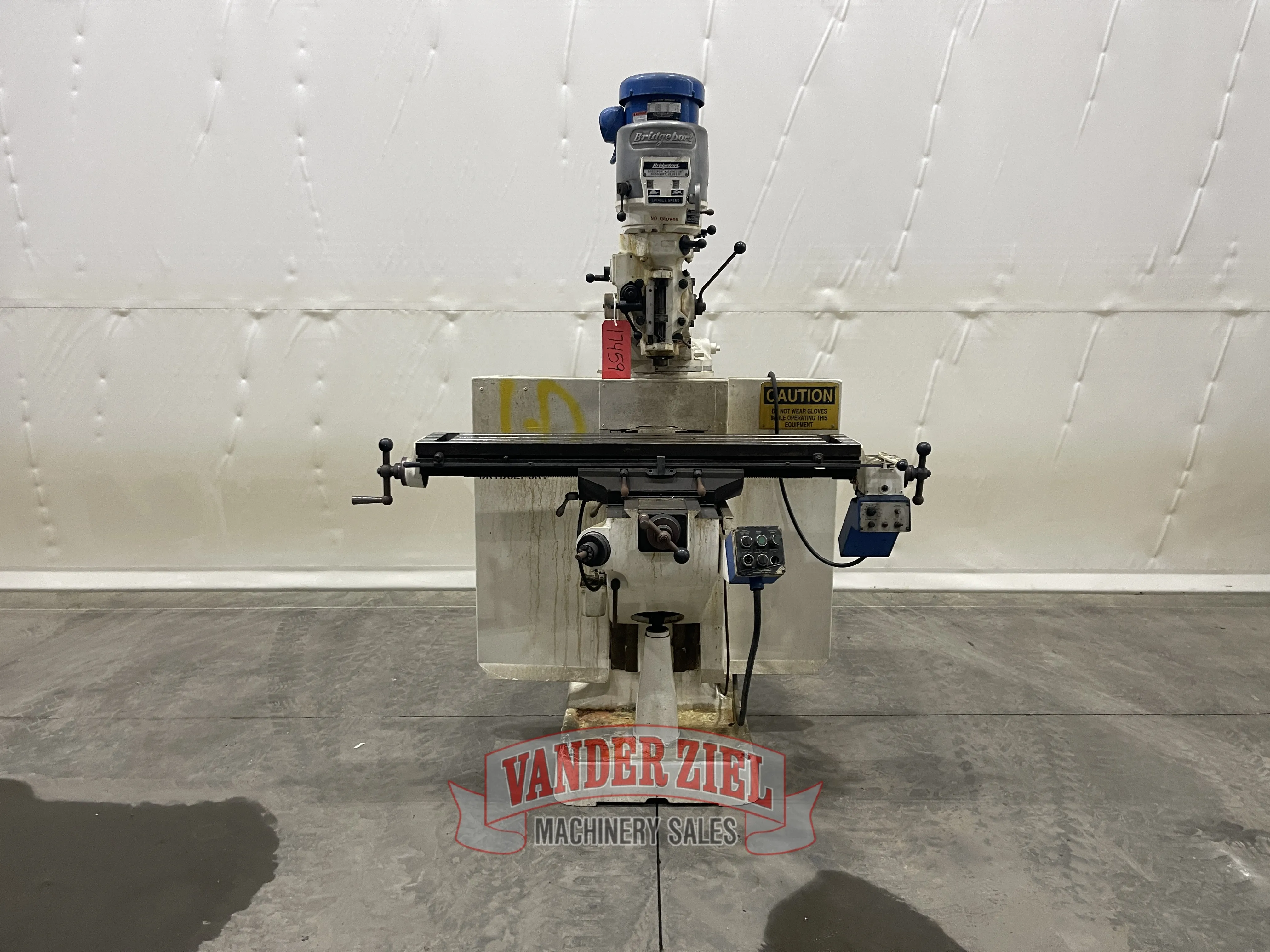 Bridgeport Series I Vertical Knee Mill, 9” x 48” Table, 2 HP - Main Image 1