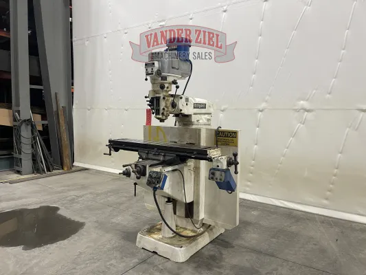 Bridgeport Series I Vertical Knee Mill, 9” x 48” Table, 2 HP - Gallery Thumbnail 2