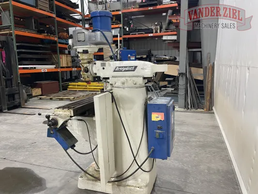 Bridgeport Series I Vertical Knee Mill, 9” x 48” Table, 2 HP - Gallery Thumbnail 5