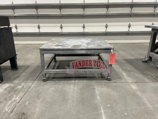 40" x 20" x 36"H Steel Welding Table