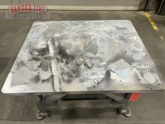40" x 20" x 36"H Steel Welding Table - Gallery Thumbnail 4