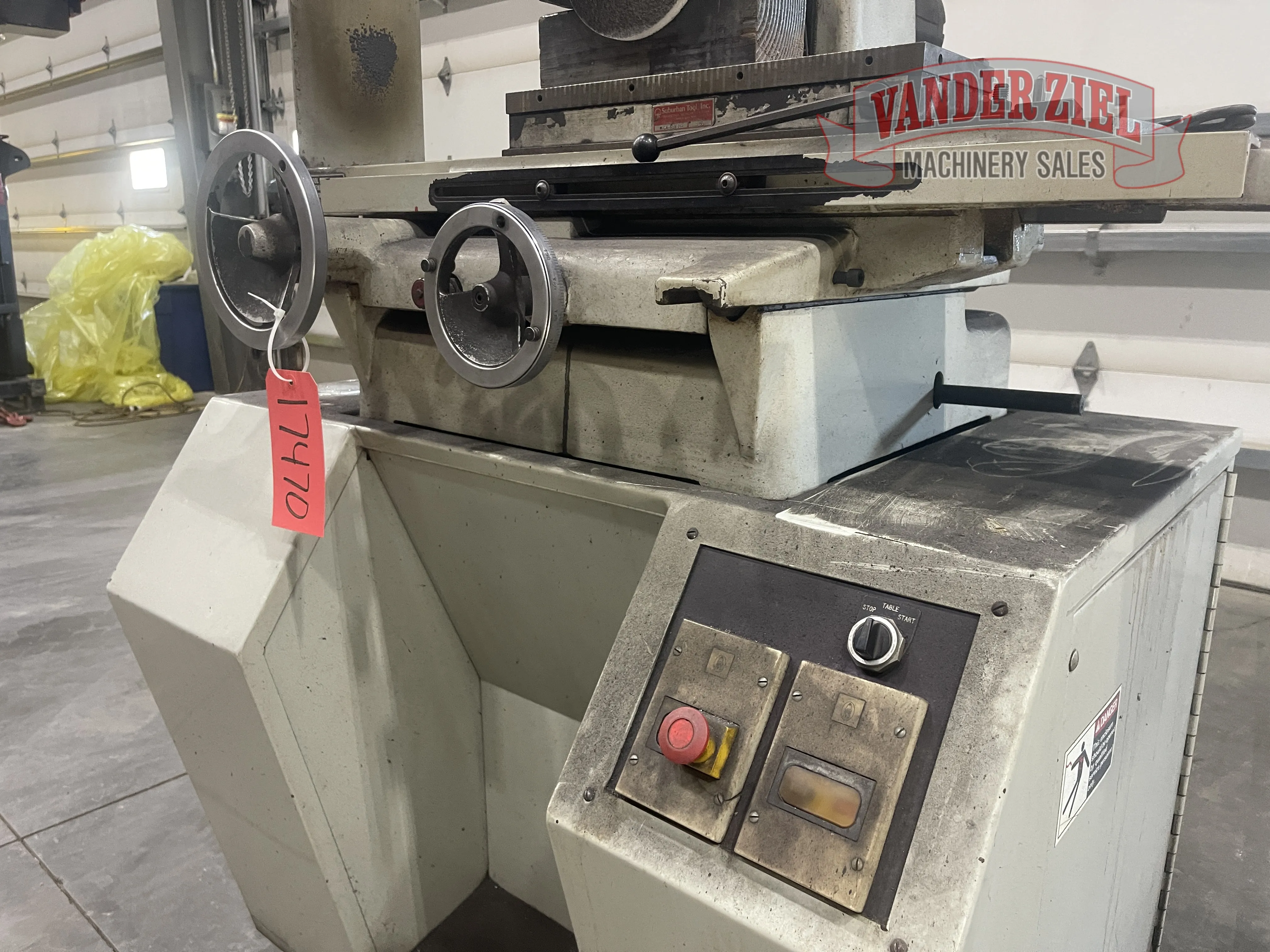 Harig 6" x 18" Hand Surface Grinder, Model 618 - Prefetch Image 45448